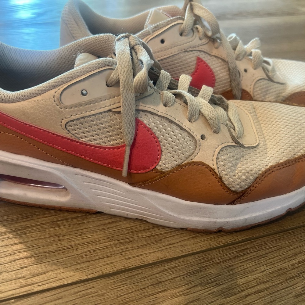 Nike Beige and Coral Athletic Shoes - Picture 3 of 3